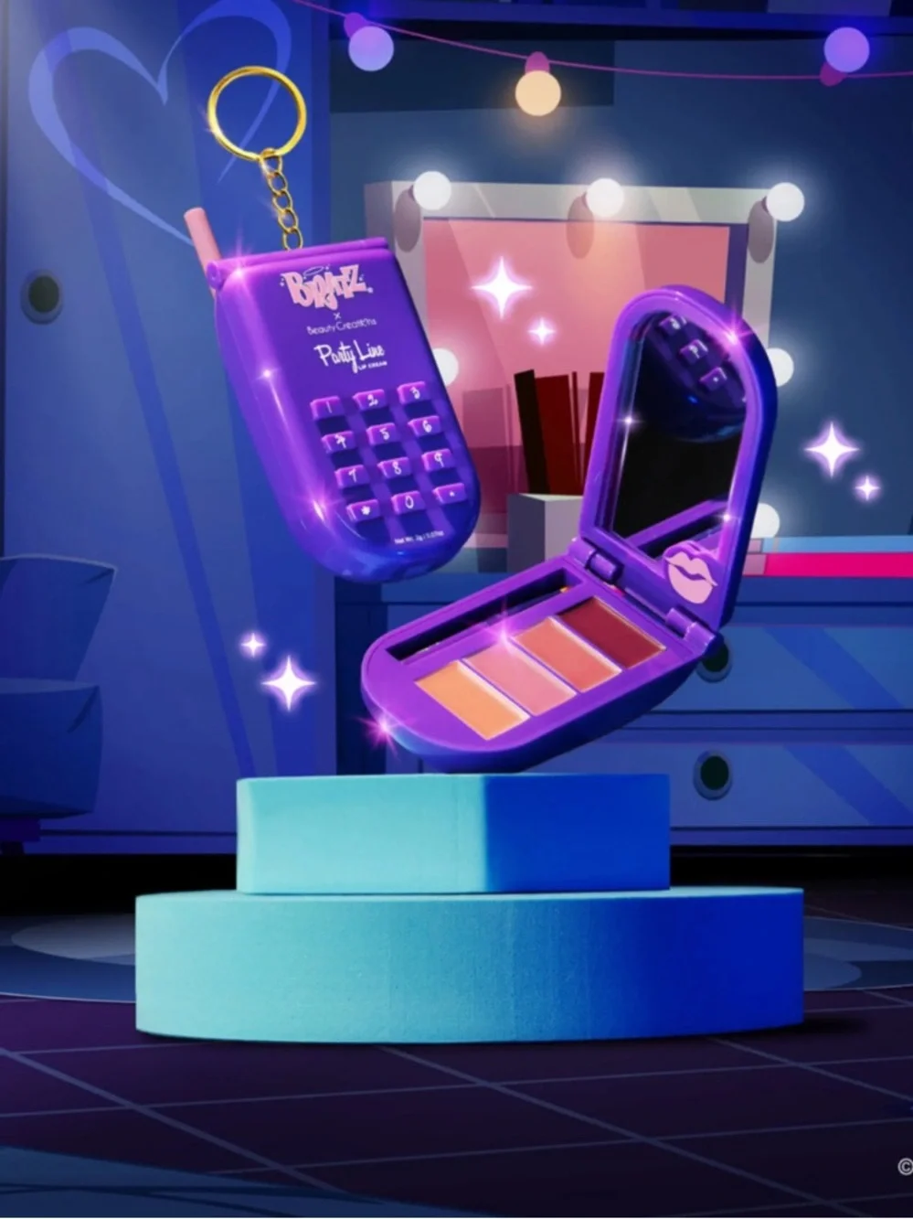 Beauty Creations Bratz Party Line Phone Lip Cream